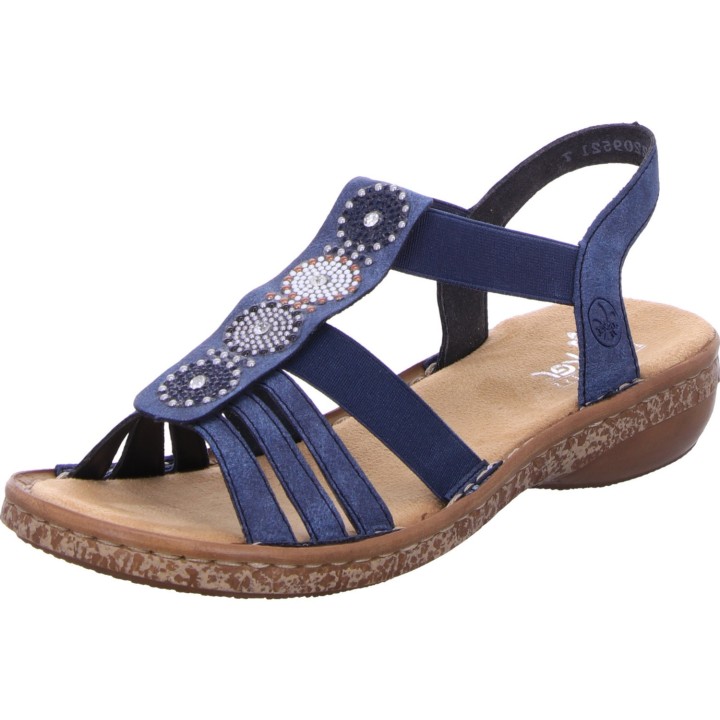 Rieker blau 37