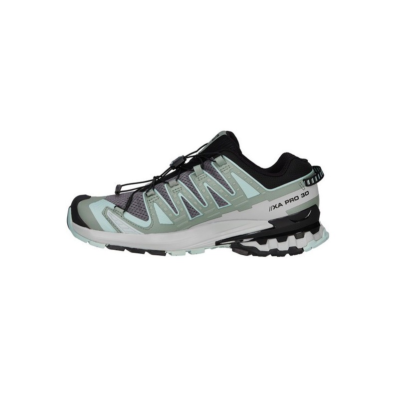 Salomon Damen Wanderschuh XA PRO WPK, hell-grün 2,5