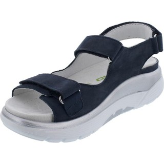 Sano Norine Sandale, Bucksoft (Nubukleder), Jeans Blue, Wech... 38