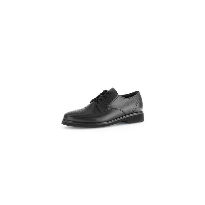 Gabor schwarze Halbschuhe für Damen 5,5