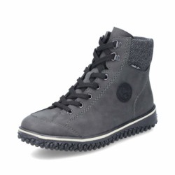 Rieker - Damenstiefel - anthrazit/grau/schwarz Größe 37 37