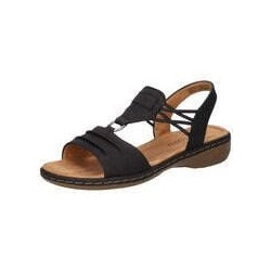 Puccetti Sandale Damen schwarz|schwarz|schwarz|schwarz|schwarz|schwarz|schwarz