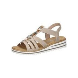 Rieker Keilsandale Damen beige|beige|beige|beige|beige|beige|beige|beige