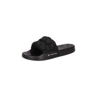 Tommy Hilfiger Tjw Braided Slide Damen schwarz|schwarz|schwarz|schwarz