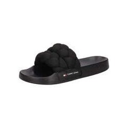 Tommy Hilfiger Tjw Braided Slide Damen schwarz|schwarz|schwarz|schwarz