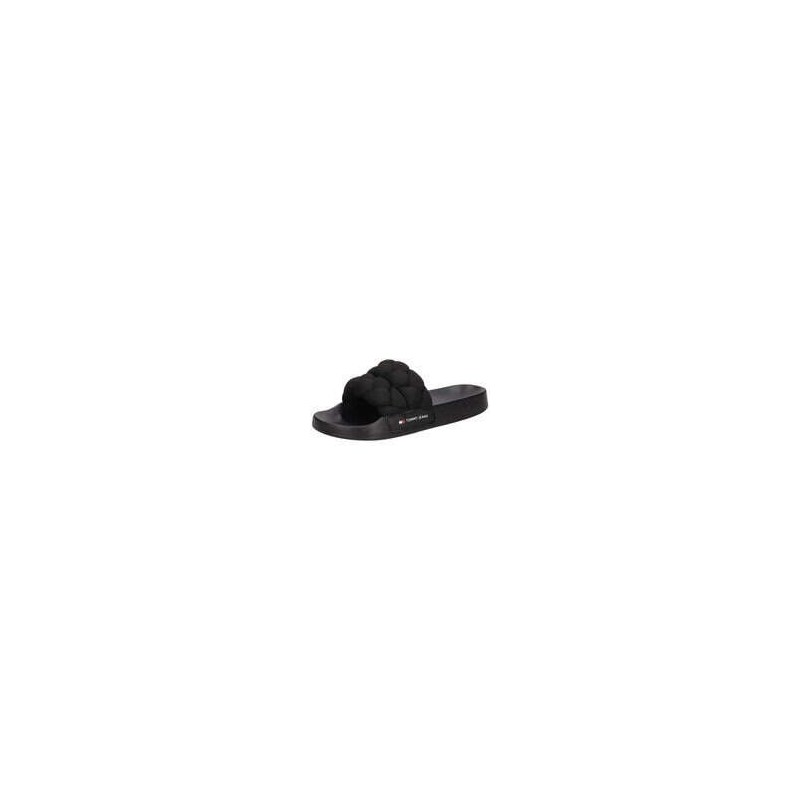 Tommy Hilfiger Tjw Braided Slide Damen schwarz|schwarz|schwarz|schwarz