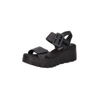 Rieker Keilsandale Damen schwarz|schwarz|schwarz|schwarz|schwarz|schwarz|schwarz|schwarz