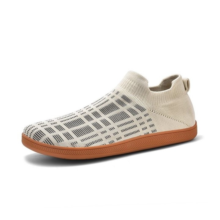 HUSK'SWARE Barfußschuh (Breitkopf Socken Schuhe, VerschleiBfeste Sohle, gute Traktion) Hohe Atmungsaktivität, komfortable wei