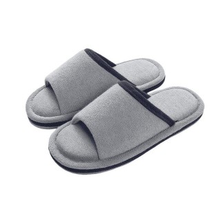 YRIIOMO Bequeme und leichte Hausschuhe mit weicher Innensohle und rutschfester Plüsch Hausschuhe Sohle – ideal für langes Tra