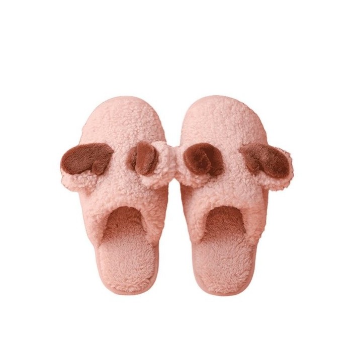 YRIIOMO Warme und bequeme Hausschuhe mit hochwertigem Kunstfell und Plüsch Hausschuhe (rutschfester EVA Sohle – ideal für gem