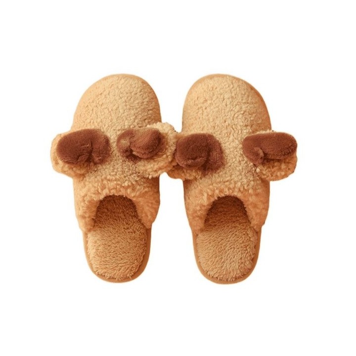 YRIIOMO Warme und bequeme Hausschuhe mit hochwertigem Kunstfell und Plüsch Hausschuhe (rutschfester EVA Sohle – ideal für gem