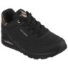 Skechers Sneaker "UNO GOLDEN AIR", Freizeitschuh, Halbschuh, Schnürschuh mit Metallic-Einsatz
