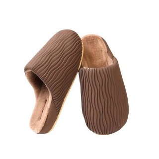 YRIIOMO Warme und bequeme Hausschuhe mit weichem Plüsch Obermaterial und Plüsch Hausschuhe (rutschfester TPR Sohle, ideal für