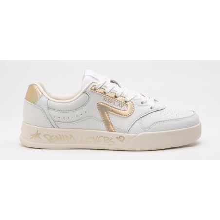 Replay Sneaker "OYZONE W RAPID", mit tollen Metallic-Details, Freizeitschuh, Halbschuh, Schnürschuh