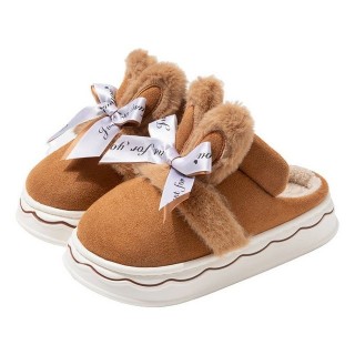 YRIIOMO Warme und bequeme Winter Hausschuhe mit weichem Kunstfell und Plüsch Hausschuhe (rutschfester Sohle für optimalen Kom