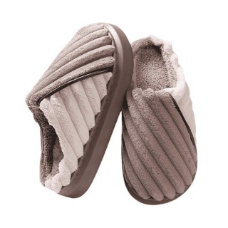 YRIIOMO Herren Hausschuhe in Übergrößen mit weichem Kunstfell und rutschfester Plüsch Hausschuhe (EVA Sohle – ideal für gemüt