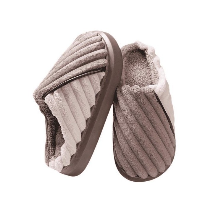 YRIIOMO Herren Hausschuhe in Übergrößen mit weichem Kunstfell und rutschfester Plüsch Hausschuhe (EVA Sohle – ideal für gemüt