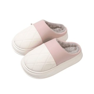 YRIIOMO Bequeme und warme Schuhe mit hochwertigem Design, ideal für Herbst und Plüsch Hausschuhe (Wintertage, mit leichtem EV