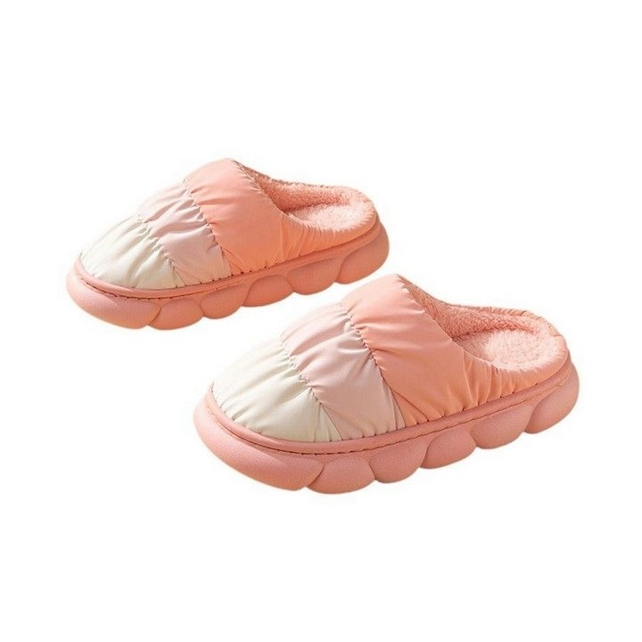 YRIIOMO Bequeme und warme Hausschuhe mit rutschfester Sohle und weichem Plüsch Hausschuhe Kunstfell Innenfutter – ideal für d