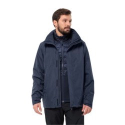 Jack Wolfskin Luntal 3in1 Jacket Men XXL blue night blue