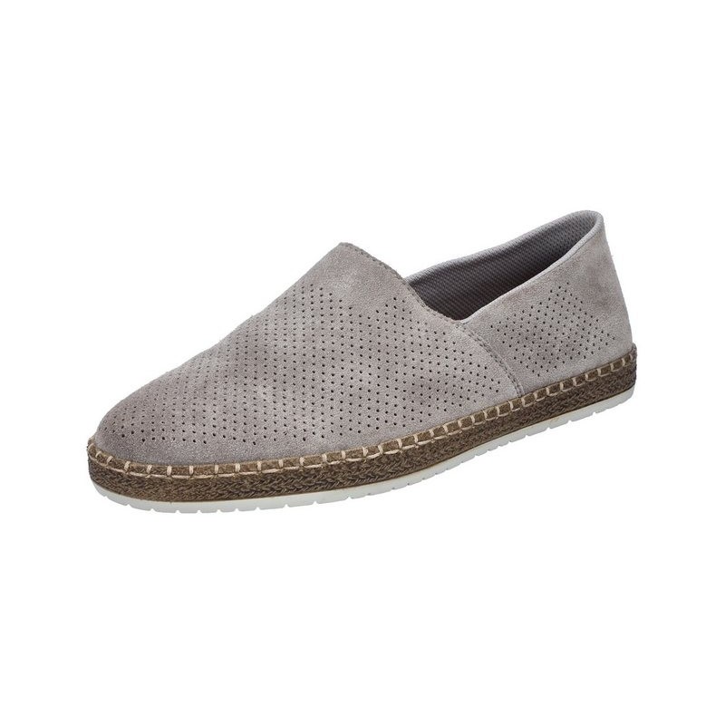 Rieker Slipper, Schlupfschuh, Casual-Slipper, Mokassin mit Perforation