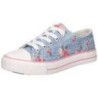 Barbarella Leinen Sneaker Mädchen blau|blau|blau