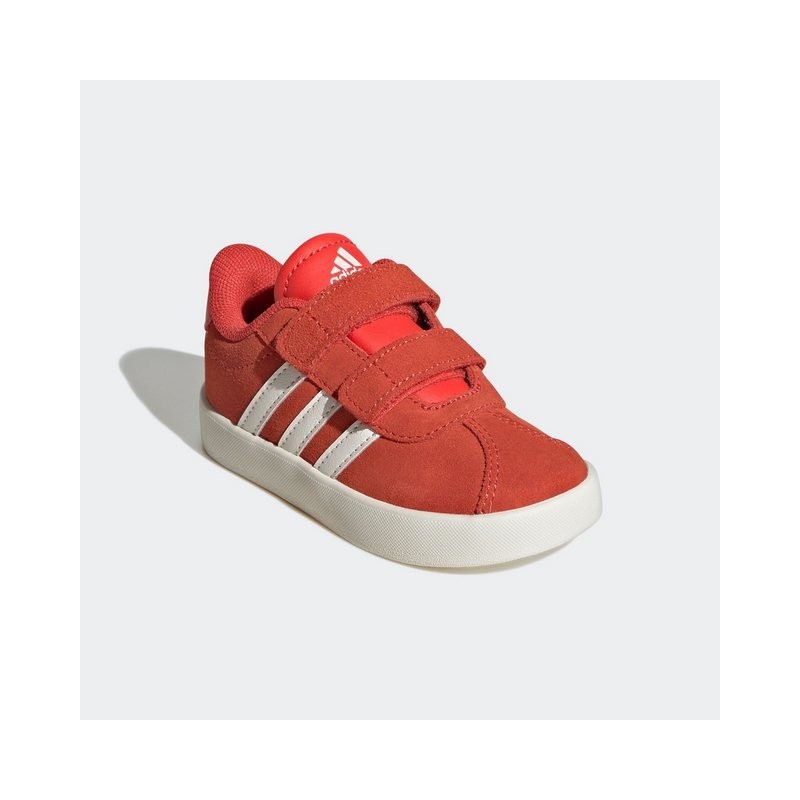 adidas Sportswear VL COURT 3.0 Klettschuh für Kinder, inspiriert vom Design des adidas samba
