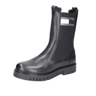 Schnür-Stiefeletten schwarz TJW WARMLINED CHELSEA BOOT 41