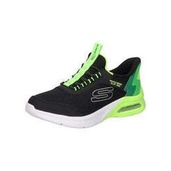Skechers Microspec Max Brisk Stripe Jungen schwarz|schwarz|schwarz|schwarz|schwarz