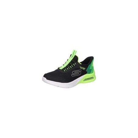 Skechers Microspec Max Brisk Stripe Jungen schwarz|schwarz|schwarz|schwarz|schwarz