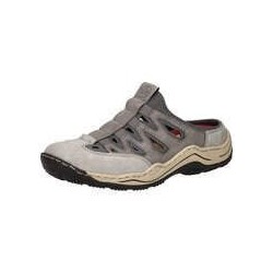 Rieker Sabot Damen grau|grau|grau|grau|grau|grau|grau|grau