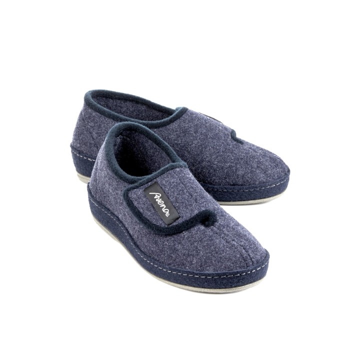 Wollfilz-Klettslipper