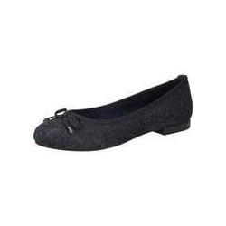 Marco Tozzi Ballerina Damen blau|blau|blau|blau|blau|blau|blau