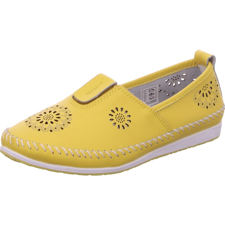 Sportliche Slipper gelb 36