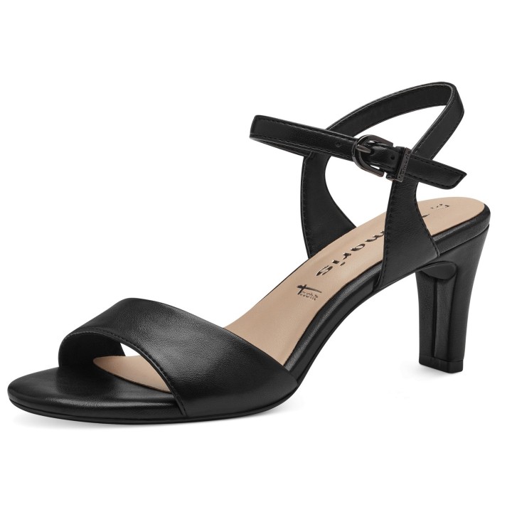 Damen  Sandalen  1-28008-42 Schwarz 020 Black Matt Kunstlede... 39