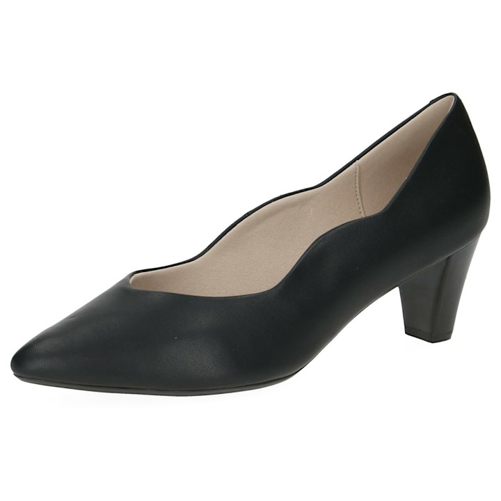 Damen Klassische Pumps  9-22400-42 Schwarz 022 Black Nappa L... 37,5