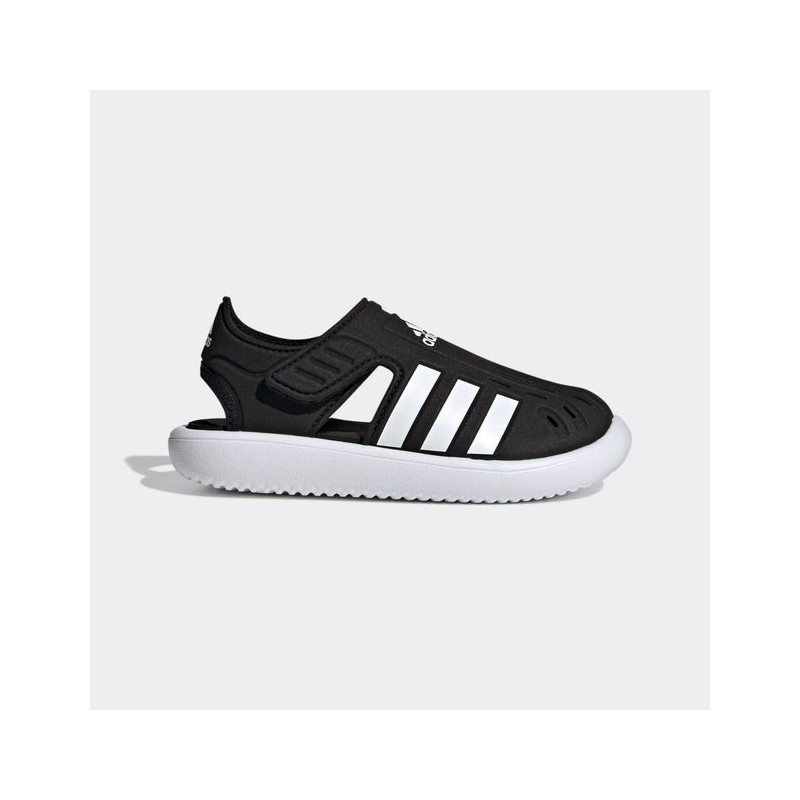 Adidas Summer Closed Toe Water Sandals Unisex Flip-Flops und Sandalen - Schwarz - Größe: 33 - Netz/Synthetik - Foot Locker