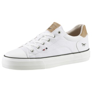 Mustang Shoes Sneaker, Freizeitschuh, Halbschuh, Schnürschuh, mit Gummikappe