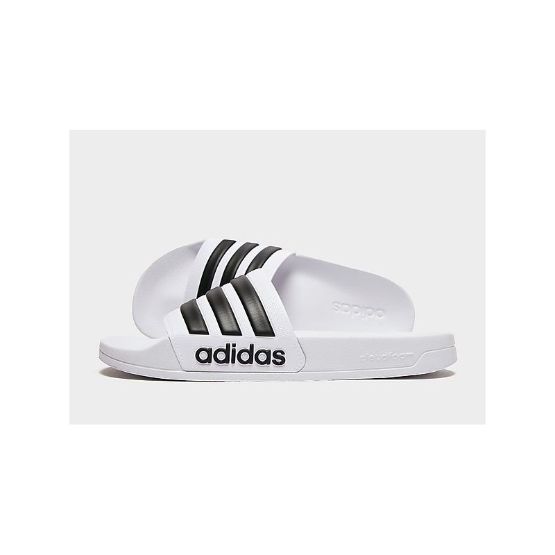 adidas Originals Adilette Slides - White, White