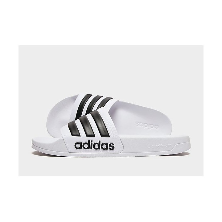 adidas Originals Adilette Slides - White, White