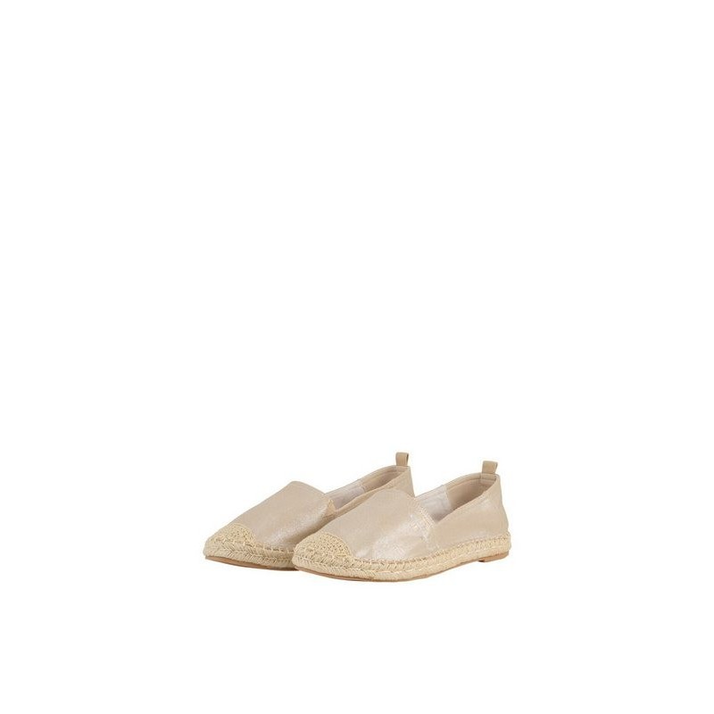 TOM TAILOR Flache Espadrilles in Glanz-Optik Slipper (1-tlg)