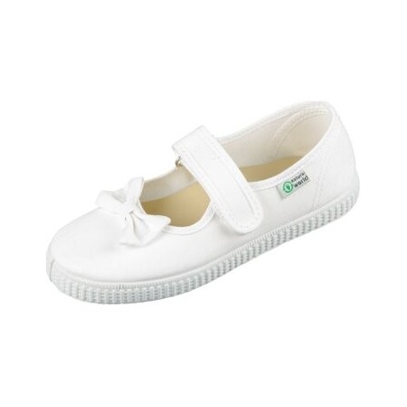 Natural World Eco  Babyschuhe Spangenschuhe 56060 5 uni Schleifchen 56060 5