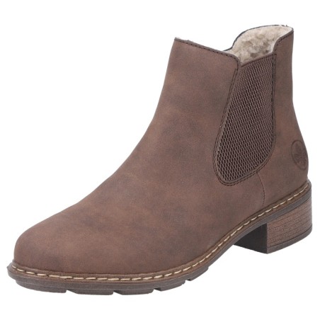 Rieker Winterstiefelette, Chelseaboots, Winterboots mit praktischem Innenreißverschluss