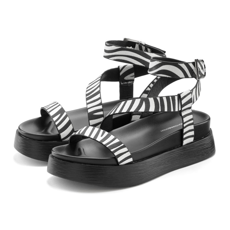 French Connection Sandale »Sommerschuh«, Sommerschuh, Sandalette, offener Schuh, Pantolette