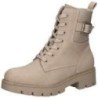 Via della Rosa Schnür Boots Damen beige|beige