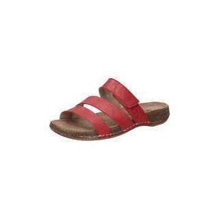 Rieker Pantolette Damen rot|rot|rot|rot|rot|rot|rot|rot