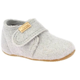 Living Kitzbühel Living Kitzbühel Babyklettschuh unifarben Hellgrau Slipper