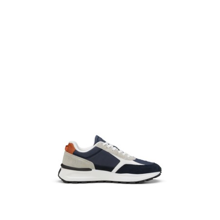 Freizeit Schnürer blau Sneaker 42