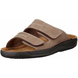 Pantoletten braun 45