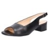 Sioux Zippora Peep-Toe schwarz schwarz 3,5